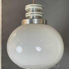 Żyrandol KULA, lampa szklana, sufitowa, antyczna