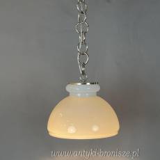 Żyrandol KULA, lampa szklana, sufitowa, antyczna