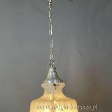 Żyrandol KULA, lampa szklana, sufitowa, antyczna