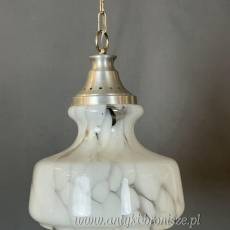 Żyrandol KULA, lampa szklana, sufitowa, antyczna