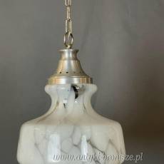 Żyrandol KULA, lampa szklana, sufitowa, antyczna