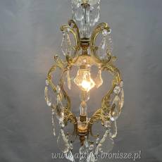 Żyrandol antyczny, lampa sufitowa