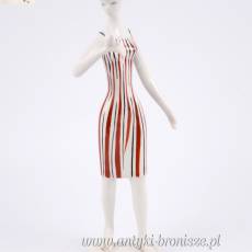 New Look Kobieta z ptakiem Drasche Węgry lata 60te  wys. 23cm