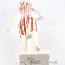 New Look Kobieta z ptakiem Drasche Węgry lata 60te  wys. 23cm