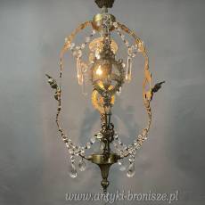 Żyrandol antyczny, lampa sufitowa