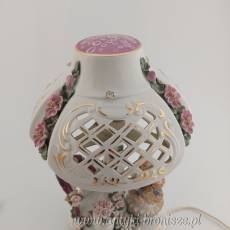 Lampka porcelanowa figuralna Rumunia