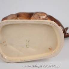 Vintage Sarny Hertwig Katzhütt Turyngia lata 50/60te