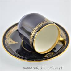 Filiżanka demitasse Fraureuth Saksonia 1899/1926