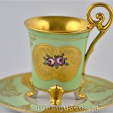 Filiżanka do czekolady Gloria Fine Porcelain Bayreuth Niemcy lata 50/60te