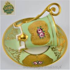 Filiżanka do czekolady Gloria Fine Porcelain Bayreuth Niemcy lata 50/60te