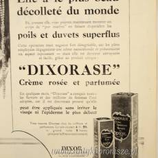 Reklama Crème rosée et parfuméeArnold Dixorase.Paryż 1926r