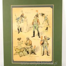 Starodruk Tambours-Majors Armii Napoleona  L'ALBUM Paryż 1904r