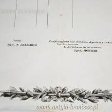 Starodruk Książę Józef Poniatowski Marszałek Francji Paryż 1839r