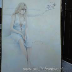 OND Obraz Pol Liard (1942-) Szkola belgijska: "Stan duszy"- Pol Liard 87 - poz. 5948