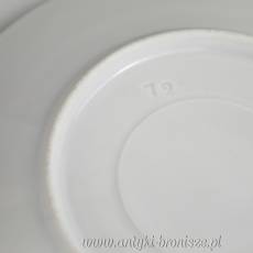 Zestaw śniadaniowy patyczak porcelana śląska secesja XIX/XXw