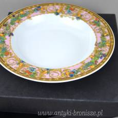 Talerz głęboki Versace/ Rosenthal kolekcja Ogród Motyli śred. 22cm XXw