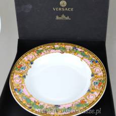 Talerz głęboki Versace/ Rosenthal kolekcja Ogród Motyli śred. 22cm XXw