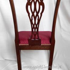 Krzesła dębowe, Anglia, II połowa XIX w