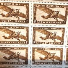 Znaczek kolonialny Poczta lotnicza Indochiny Francja 1933/42r