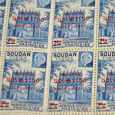 Sudan brama meczetu Djenne kolonie francuskie Vichy Pétain 1944r