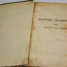 Manuel classique pour l'étude des tropes … Pierre Fontanie Paryż 1822r.