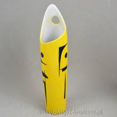 New Look Wazon a'la Picasso Zsolnay Török Janos Węgry lata 60-te 27cm