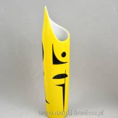 New Look Wazon a'la Picasso Zsolnay Török Janos Węgry lata 60-te 27cm
