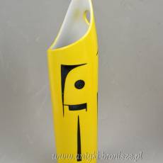 New Look Wazon a'la Picasso Zsolnay Török Janos Węgry lata 60-te 27cm