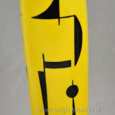 New Look Wazon a'la Picasso Zsolnay Török Janos Węgry lata 60-te 27cm