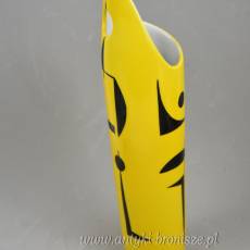 New Look Wazon a'la Picasso Zsolnay Török Janos Węgry lata 60-te 27cm