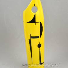 New Look Wazon a'la Picasso Zsolnay Török Janos Węgry lata 60-te 27cm