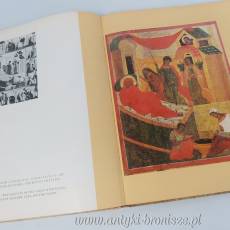Album  ang/ros.“Muzeum Rosyjskiej Sztuki Dawnej imienia Rublowa” 1968r z dedykacją i autografami aktorów z Wałbrzycha