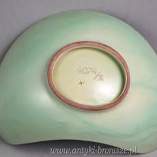 New Look miska czarno biała nr. 4074/2 Ceramika Steuler lata 1950/62
