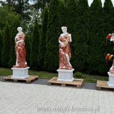 DUŻE FIGURY MARMUROWE marmur wys 205 cm 4 pory