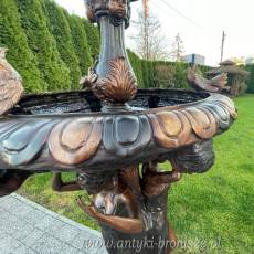 FONTANNA Z BRAZU Z KOBIETAMI h 200 cm SPRAWNA