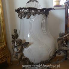 GIGA JAJO porcelana z brazem AMFORA unikat