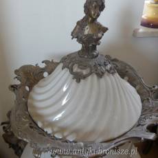GIGA JAJO porcelana z brazem AMFORA unikat