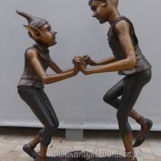 DWA SKRZATY - chochliki FIGURA Z BRAZU