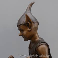 DWA SKRZATY - chochliki FIGURA Z BRAZU