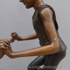 DWA SKRZATY - chochliki FIGURA Z BRAZU