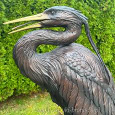 KORMORAN CZAPLE PELIKAN z pałkami BRĄZ 155 cm