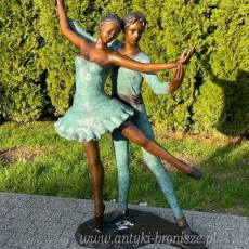 TANIEC - TANCERZE baletnica DUŻA FIGURA Z BRĄZU