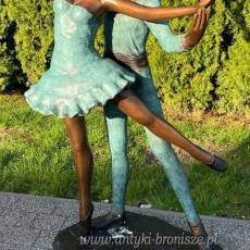 TANIEC - TANCERZE baletnica DUŻA FIGURA Z BRĄZU