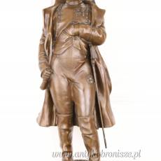 NAPOLEON OLBRZYMIA FIGURA Z BRĄZU 84 cm