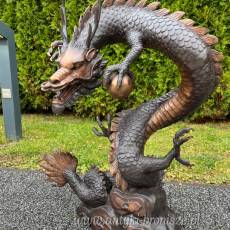 DRAGON - SMOK figura Z BRĄZU