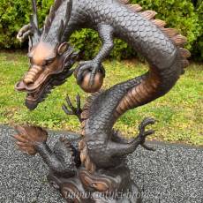 DRAGON - SMOK figura Z BRĄZU