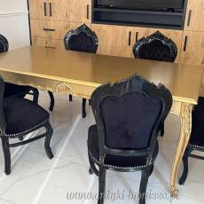 GLAMUR KOMPLET stół + 6 krzeseł