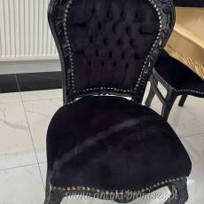 GLAMUR KOMPLET stół + 6 krzeseł