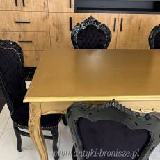 GLAMUR KOMPLET stół + 6 krzeseł