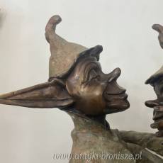 TANIEC SKRZATÓW SKRZAT figura z brązu
